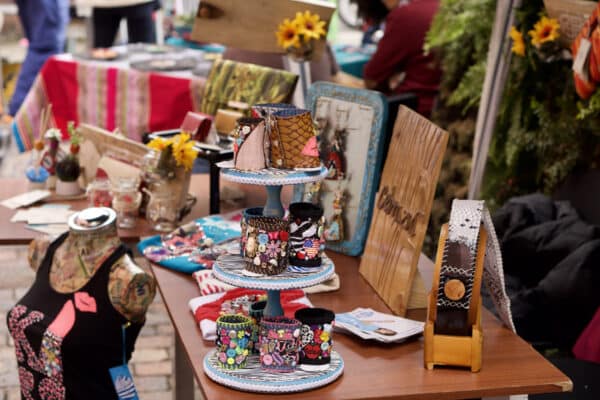 Campground craft fair