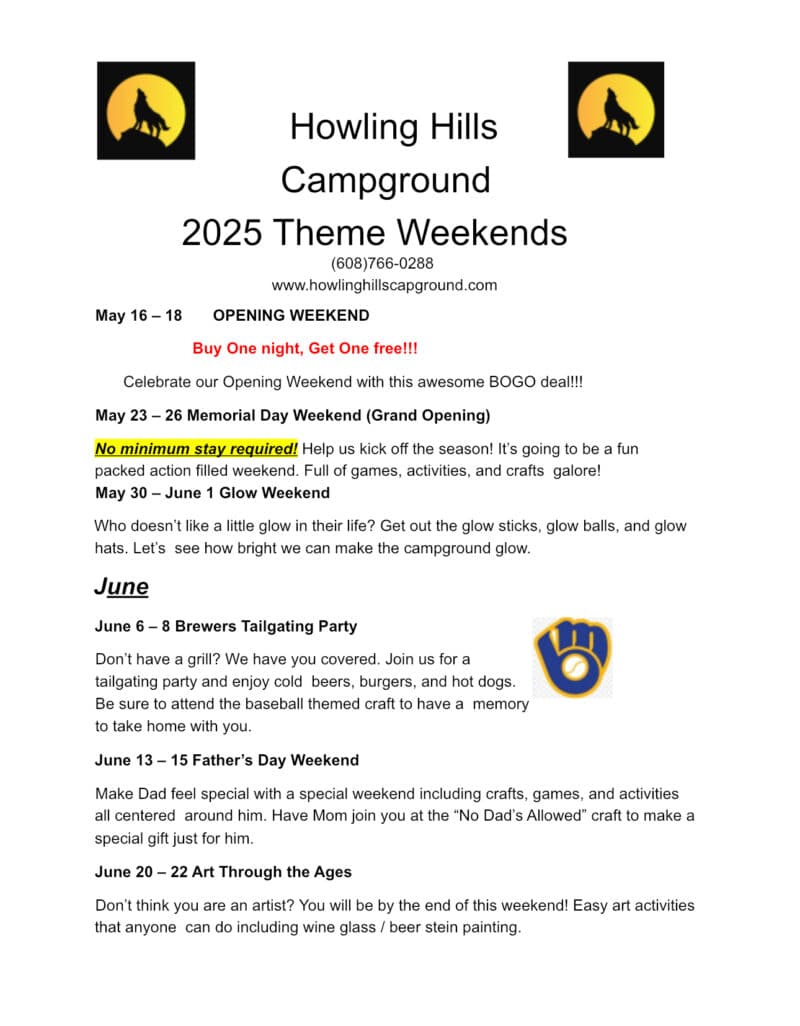 Theme weekend 1