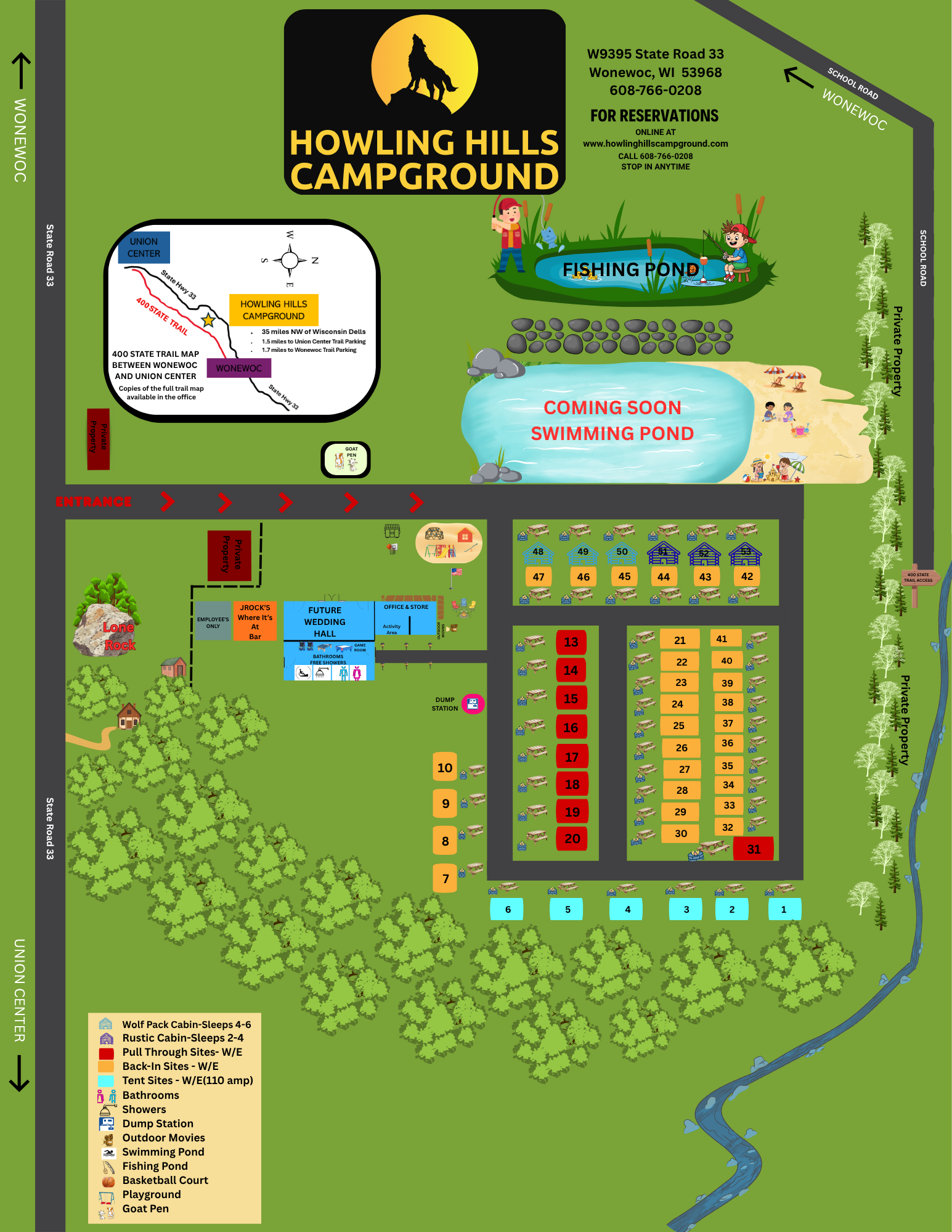 Letter size campground map coming soon