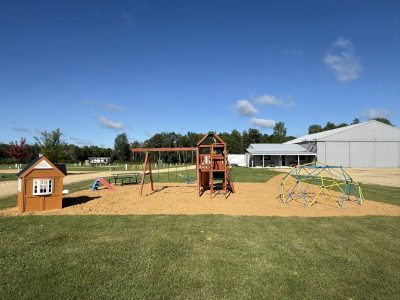 New play area at howling hills campground New play area at howling hills campground